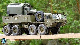 US Army Military RC 8x8 Crawler Truck HG P801 & HG P802 scale 1/12