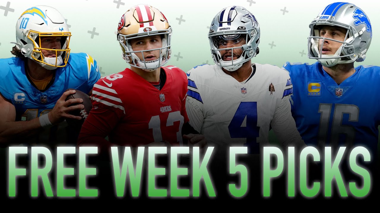 Free NFL Picks And Predictions (Week 5) | NFL Free Picks Today | THE ...