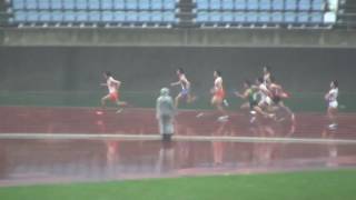 2017東北インカレ　男子4x100リレー決勝　福島大学