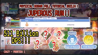 511 BILLION DAMAGE ON JUPEROUS!! DORAM PHYSICAL BUILD TUTORIAL FOR JUPE!! RAGNAROK ORIGIN GLOBAL