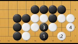 黑先，如何才能破坏掉白棋的眼位呢 4k