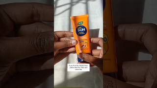 Joy sunscreen SPF 40 🌞 honest review #shortsvideo #sunscreen