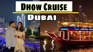 Dhow Cruise Dinner Dubai Vlog @Marina,  Dubai Airport, Traditional Dance performance