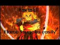 Demon Slayer: Burning Ashes how to kill Flame Tsugoku at level 150