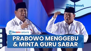 Pidato Menggebu-gebu Prabowo Perhatikan Sekolah di Hari Guru: Tak Boleh Ada Sekolah yang Tak Ada WC