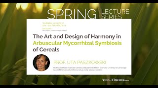 2022 CDA Spring Lecture Series: Uta Paszkowski