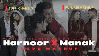 Harnoor X Jass Manak (Love Mashup) | Waalian X Tera Mera Viah X Chan Vekhya | TUFFI CHANELS