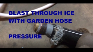 How to thaw a frozen sewer pipe to your septic tank! DIY