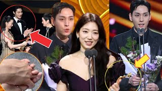 Choi Tae Joon DISPLAY LOVE to Park Shin Hye at KBS Drama Awards After Win Best Supporting Actor 😱