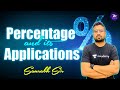 Percentage & its Applications by Saurabh Thakur Sir | AptiXpress