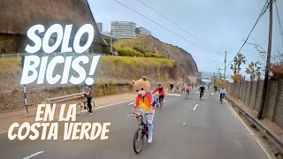 COSTA VERDE SOLO CON BICICLETAS LOS DOMINGOS! (4K). Octubre 2020