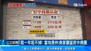 府中商圈倒店潮！直擊精華地段「至少12家店面」閒置沒人租｜房地產新聞｜三立iNEWS苑曉琬 主播｜訂閱@money_setn看更多 財經新聞