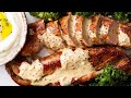 Pork Tenderloin with Mustard Cream Sauce (quick pork fillet recipe)