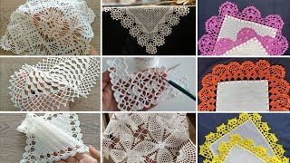 outstanding and gorgeous Crochet Lace Patterns Border #lacesample #viral #trending #beauty #crochet