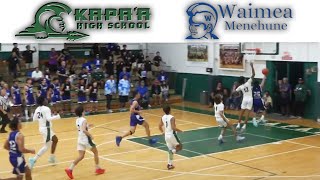 Kapaa Warriors Boys Basketball VS Waimea Menehune 1-27-24 LIVE