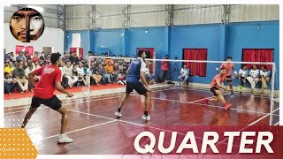 JACOB THOMAS/MANJUSH VS ADHIN/KAMAL:ASWINPAUL MEMORIAL BADMINTON TOURNAMENT NEDUMBASSERY 2023