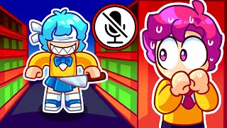 Hiha phải IM LẶNG NẾU KHÔNG THÌ CHẾT trong Roblox 😱🤣