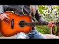 Oak Island Zach Bryan Guitar Tutorial // Oak Island Guitar Lesson #1047