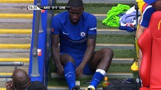 Antonio Rudiger vs Arsenal (Wembley) 06/08/2017 HD 1080i