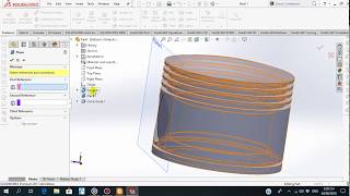 Bài tập Assembly thiết kế 3D trên Solidworks 2017 _ Bài 8 Radial Engine _ Part 1 Piston