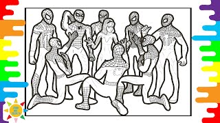Spiderman Proposal Coloring Page | Cartoon x nublu x Gameboy Tetris - Biology [NCS Release]