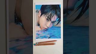 NCT Doyoung in colored pencils