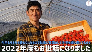 【いちご栽培】2022年を社長が振り返る！