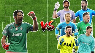 Prime Buffon vs Famous Goalkeepers 🔥 Neuer 🔥 De Gea 🔥 Ederson 🔥 Courtois 🔥 Lloris 🔥 Alisson Becker🔥