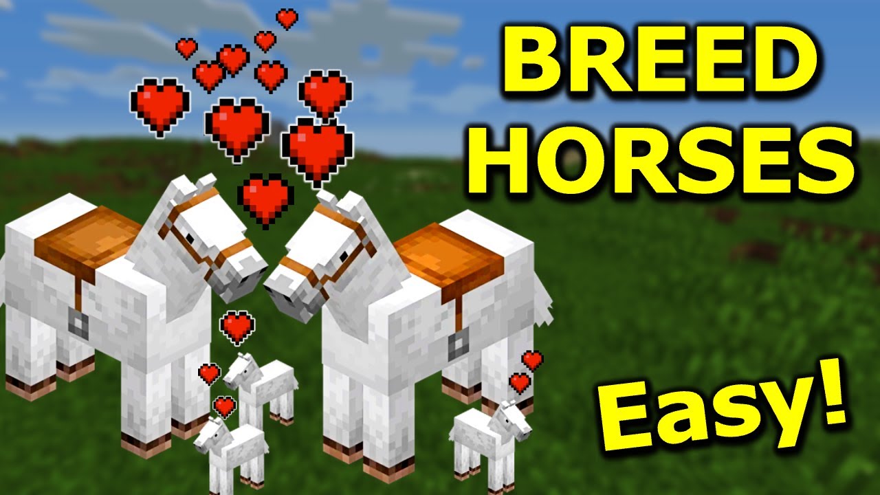 How To Breed Horses In Minecraft A Complete Guide Aqan
