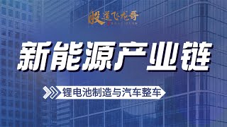 盘点新能源产业链下游，锂电池制造与汽车整车，你知道多少？