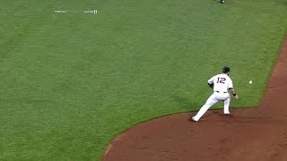 CWS@BOS: Dunn scores the first run on Napoli's error