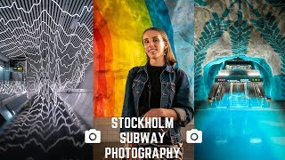 STOCKHOLM SUBWAY PHOTOGRAPHY