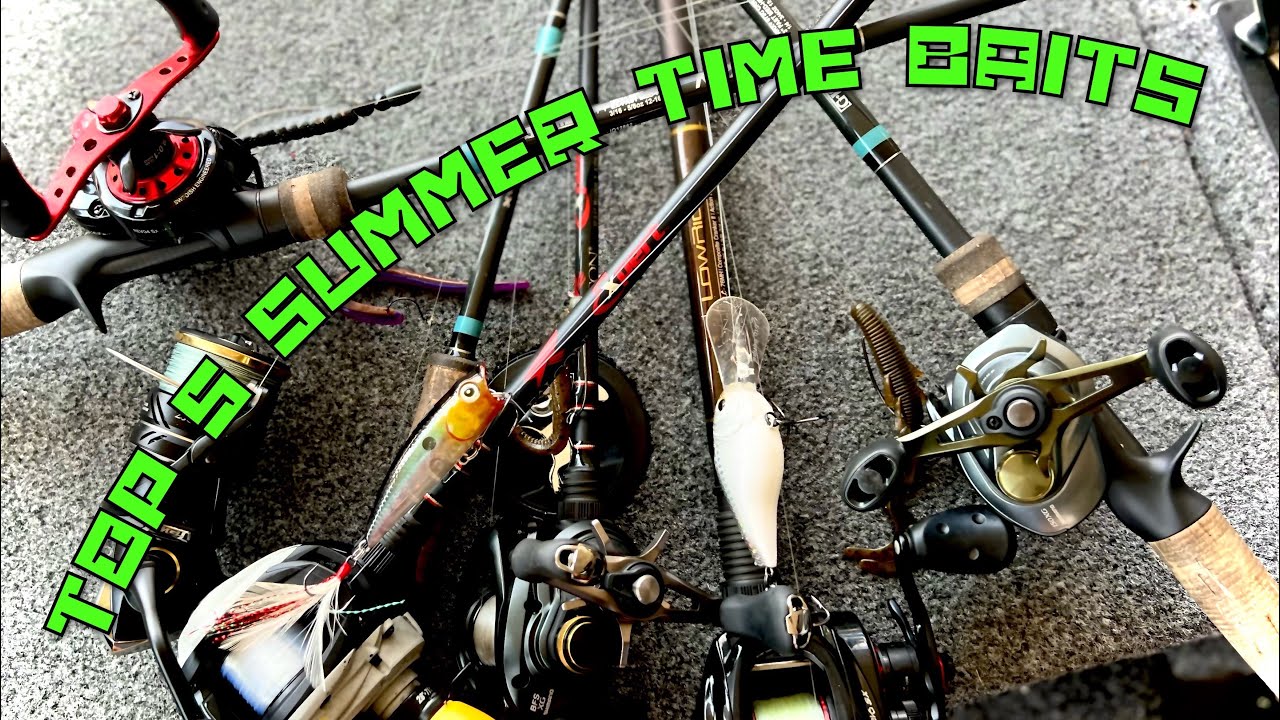 Top 5 Baits For Summer Bass - YouTube