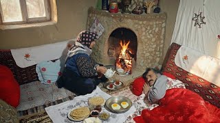 A Peaceful Village Morning to Noon ❄️| Rural Couple Winter Routine