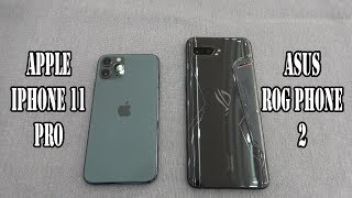 iPhone 11 Pro vs Asus ROG Phone 2 | SpeedTest and Camera comparison
