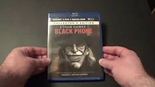 The Black Phone Blu-Ray+DVD Unboxing.