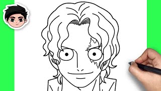 How To Draw Sabo | One Piece - Easy Step By Step