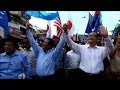 Cambodian opposition supporters protest disputed polls