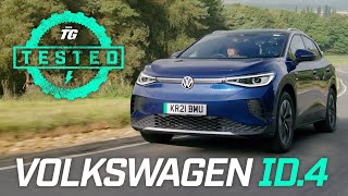 Volkswagen ID.4 Crossover EV Review: 0-60mph, Ride, Tech, Charging & Range | Top Gear Tested