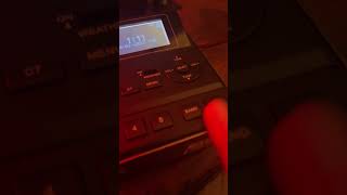 @thelilagraceshow  How To antenna how to get to FM mode On a Sangean CL-100