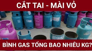 Vỏ bình gas bắt buộc phải có thông tin này