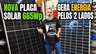 Nova PLACA SOLAR 665Wp Bifacial ReneSola e Serrana Solar | Eduardo Aquino