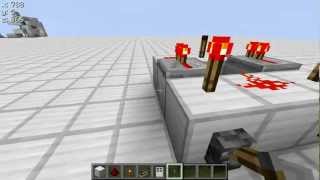 Very compact XOR-Gate - Minecraft