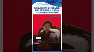 Megawati Singgung MK, Tanyakkan "Siapa yang Salah?", Teriakkan Nama Jokowi Menggema di Rakernas PDIP