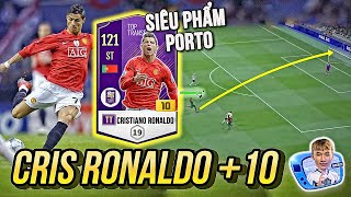 IBROBOT CẦM CRISTIANO RONALDO +10 TÁI HIỆN SIÊU PHẨM POWER SHOT VÀO LƯỚI PORTO