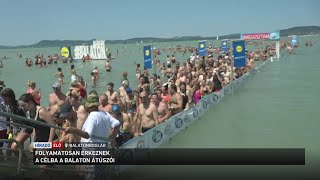 Ma rendezik a Balaton átúszást