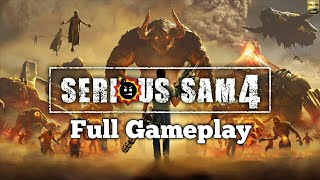 Serious Sam 4 - FULL GAME walkthrough - Longplay (1080p 60fps)