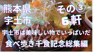 [熊本グルメ] その③宇土市は美味しい物でいっぱいだ！食べ歩き千食記念総集編