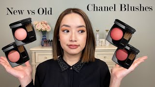 Chanel Blushes New and Old Formula Comparisons | Joues Contraste