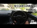 Nissan Sunny SuperSaloon B12 POV Drive| Ntronic